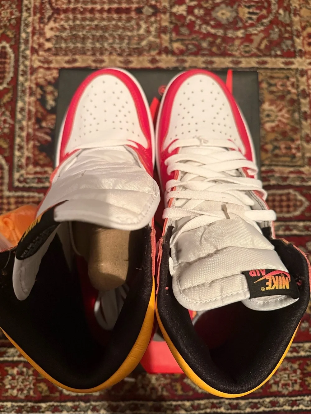 Jordan bold red